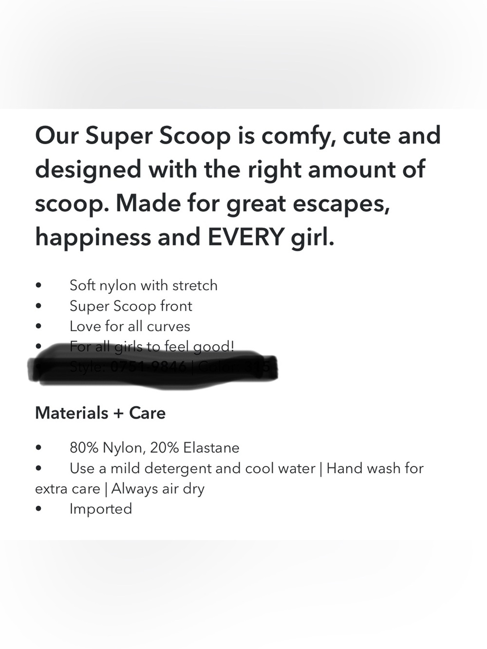 Aerie - Super Scoop One-Piece Swimsuit - Picture 12 of 12